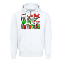 White jolliest bunch of assholes this side of the nuthou Zipper Hoodie - MaliasSmallBusiness