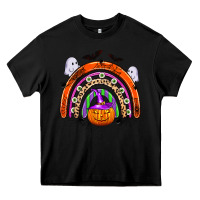 Black halloween rainbow Heavy Core Tee - Zillion Design Studio