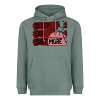 Sage surf, sleep, eat Heavyweight Hoodie - Bettercallsaul