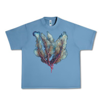 Pebble Blue Venus Fan Sea Coral Urban Heavy Tee - LillyAllenDesigns