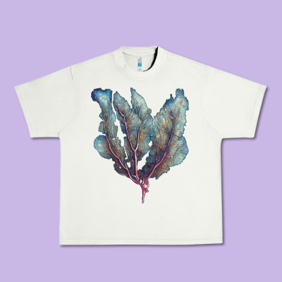 Venus Fan Sea Coral Urban Heavy Tee Designed By Lillyallendesigns