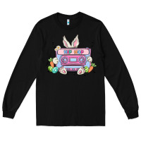 Black hip hop easter Long Sleeve Tee - MaliasSmallBusiness