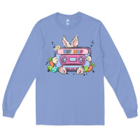 Colony Blue hip hop easter Long Sleeve Tee - MaliasSmallBusiness