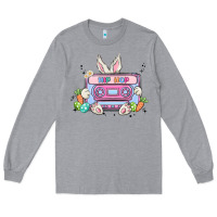Heather Grey hip hop easter Long Sleeve Tee - MaliasSmallBusiness