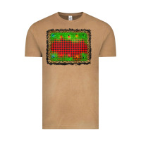 Vintage Camel christmas lights background Vintage Tee - AdoDesignShop