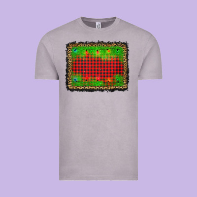 Christmas Lights Background Vintage Tee Designed By Adodesignshop