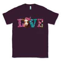 Plum love with guernsey cow Classic Tee - AdoDesignShop