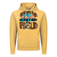 Vintage Mustard my heart is on that field football Vintage Hoodie - RanaPortraitStore
