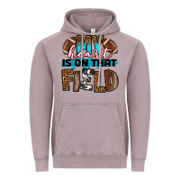 Vintage Zinc my heart is on that field football Vintage Hoodie - RanaPortraitStore