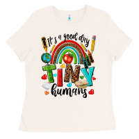 Bone it s a good day tiny humans Ladies Tee - texasbilliewilder