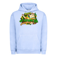 Pigment Grape Ice St. Patrick's Day cat Urban Hoodie - HowdyJamesFarm