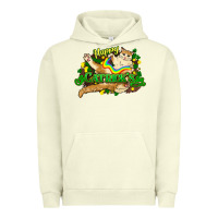 Pigment Pistachio St. Patrick's Day cat Urban Hoodie - HowdyJamesFarm