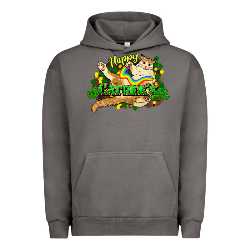 St. Patrick's Day Cat Urban Hoodie by HowdyJamesFarm | Teevron