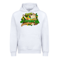 White St. Patrick's Day cat Urban Hoodie - HowdyJamesFarm
