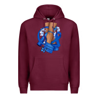 Colon Cancer Diva Blue Ribbon Premium Hoodie | Teevron