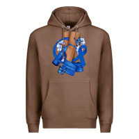 Chestnut Colon Cancer diva blue ribbon Premium Hoodie - NancyCooperArtShop