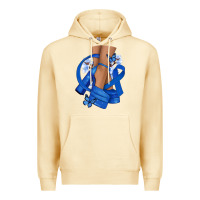 Pina Colada Colon Cancer diva blue ribbon Premium Hoodie - NancyCooperArtShop