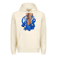 Tofu Colon Cancer diva blue ribbon Premium Hoodie - NancyCooperArtShop