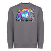 Storm peace love unicorn Heavyweight Sweatshirt - LillyAllenDesigns