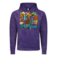 Cloud Purple teach them to be kind with pumpkins and fall Vintage Hoodie - AdoDesignShop