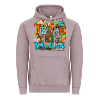 Vintage Zinc teach them to be kind with pumpkins and fall Vintage Hoodie - AdoDesignShop