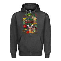 Charcoal Heather im teacher elf Zipper Hoodie - MaliasSmallBusiness