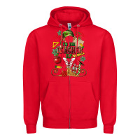 Red im teacher elf Zipper Hoodie - MaliasSmallBusiness