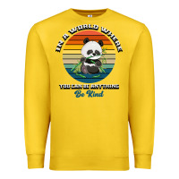 Lemon In a world where you can be anything be kind Premium Sweatshirt - Bettercallsaul