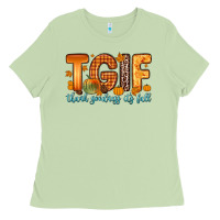 Matcha tgif thank goodness it s fall Ladies Tee - Zillion Design Studio