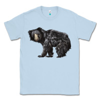 Dusty Blue Sloth Bear Classic Tee - LillyAllenDesigns