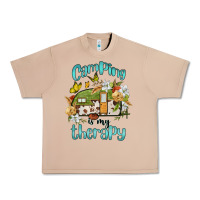 Burro camping is my therapy Urban Heavy Tee - BarkalooDesign