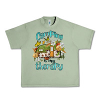 Camping Is My Therapy Urban Heavy Tee | Teevron