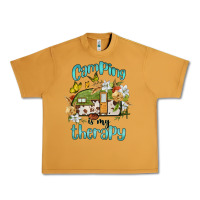 Peanut Butter camping is my therapy Urban Heavy Tee - BarkalooDesign