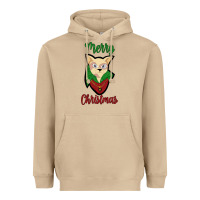 Mushroom Merry Christmas Cat Heavyweight Hoodie - Bettercallsaul