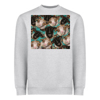 Heather Grey suffolk ewe and merino ram sheeps Heavyweight Sweatshirt - BarkalooDesign