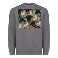 Storm suffolk ewe and merino ram sheeps Heavyweight Sweatshirt - BarkalooDesign