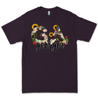 Plum georgia state cowhide serape cactus Premium Tee - RanaPortraitStore