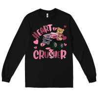 Black heart crusher Long Sleeve Tee - MaliasSmallBusiness