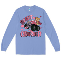 Colony Blue heart crusher Long Sleeve Tee - MaliasSmallBusiness