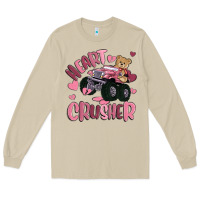 Mushroom heart crusher Long Sleeve Tee - MaliasSmallBusiness