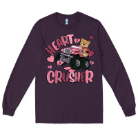 Plum heart crusher Long Sleeve Tee - MaliasSmallBusiness