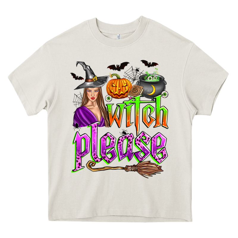 Witch Please Heavy Core Tee by Zillion Design Studio | Teevron