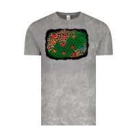 Cloud Rock green buffalo plaid christmas background Vintage Tee - AdoDesignShop