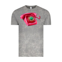 Cloud Rock pink telephone Vintage Tee - AdoDesignShop