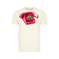 Vintage Arctic pink telephone Vintage Tee - AdoDesignShop