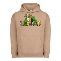 Pigment Burro lucky dog St. Patrick's Urban Hoodie - HowdyJamesFarm