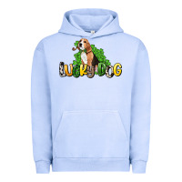 Pigment Grape Ice lucky dog St. Patrick's Urban Hoodie - HowdyJamesFarm