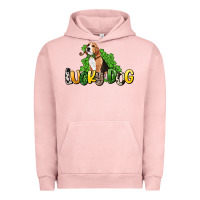Pigment Salmon lucky dog St. Patrick's Urban Hoodie - HowdyJamesFarm
