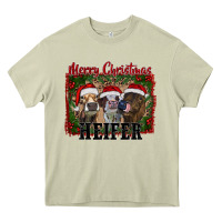 Mossy merry christmas heifer Heavy Core Tee - RanaPortraitStore