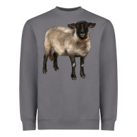 Storm suffolk ewe Heavyweight Sweatshirt - BarkalooDesign